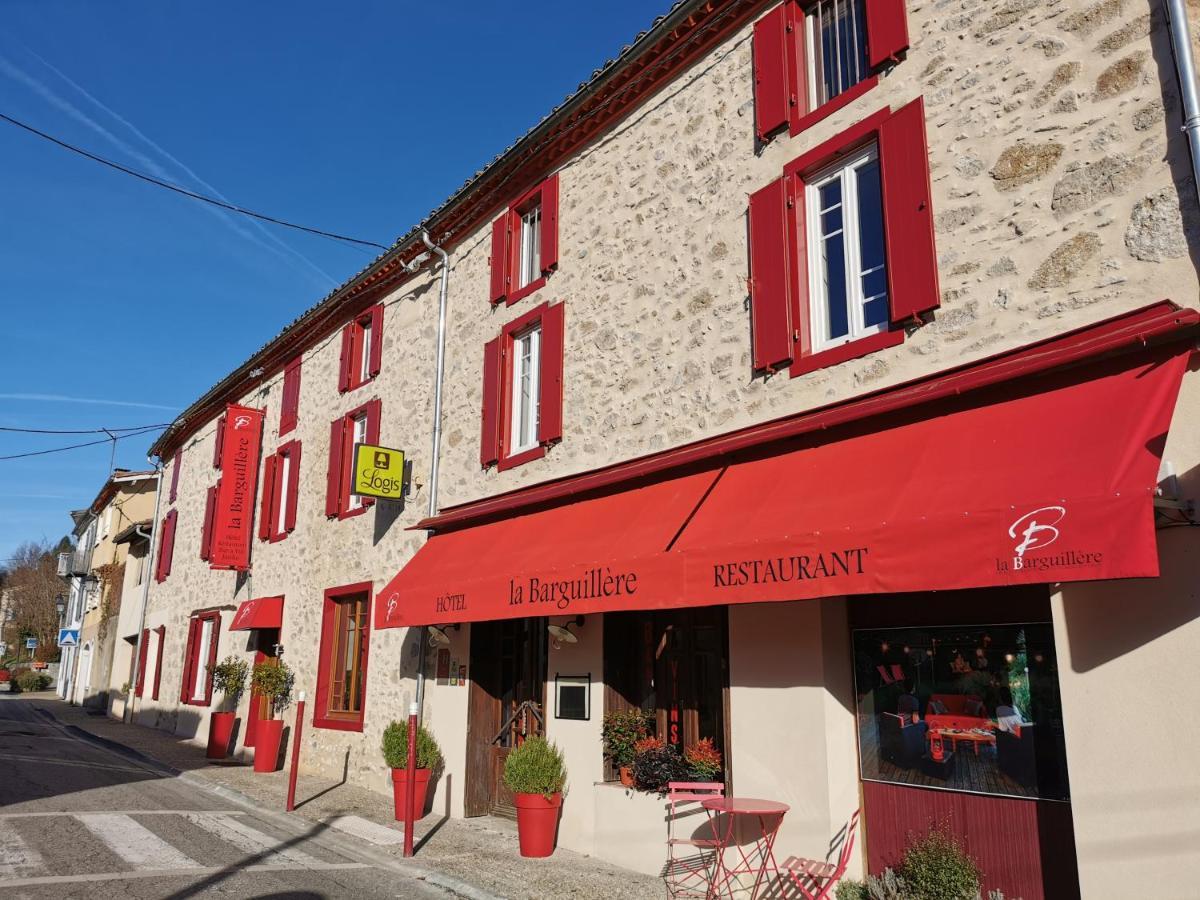 Logis Hotel Restaurant La Barguillere Saint-Pierre-de-Rivière Eksteriør bilde