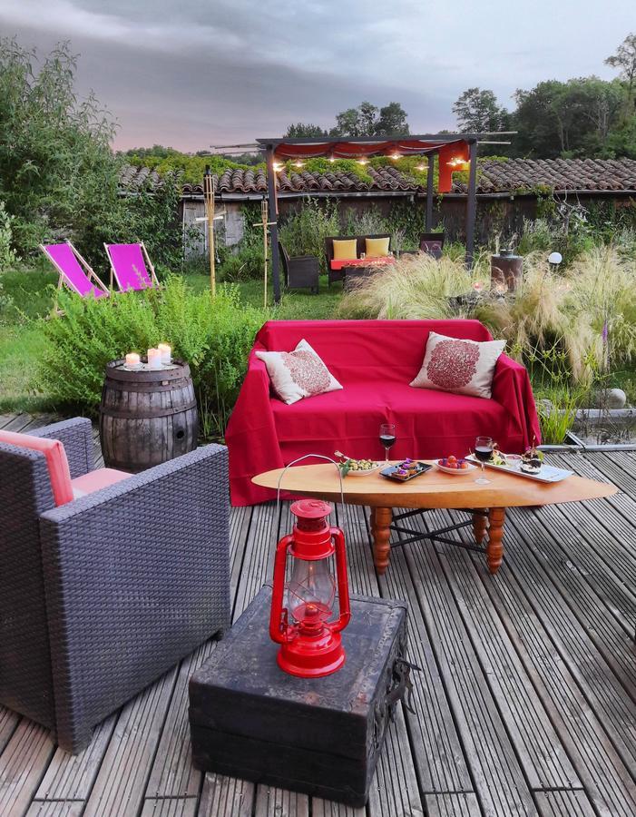 Logis Hotel Restaurant La Barguillere Saint-Pierre-de-Rivière Eksteriør bilde