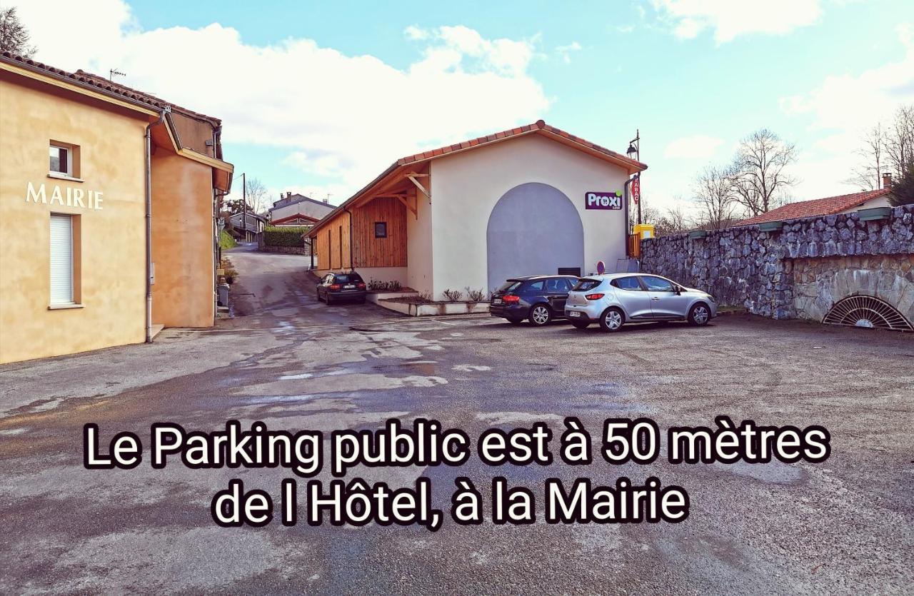 Logis Hotel Restaurant La Barguillere Saint-Pierre-de-Rivière Eksteriør bilde